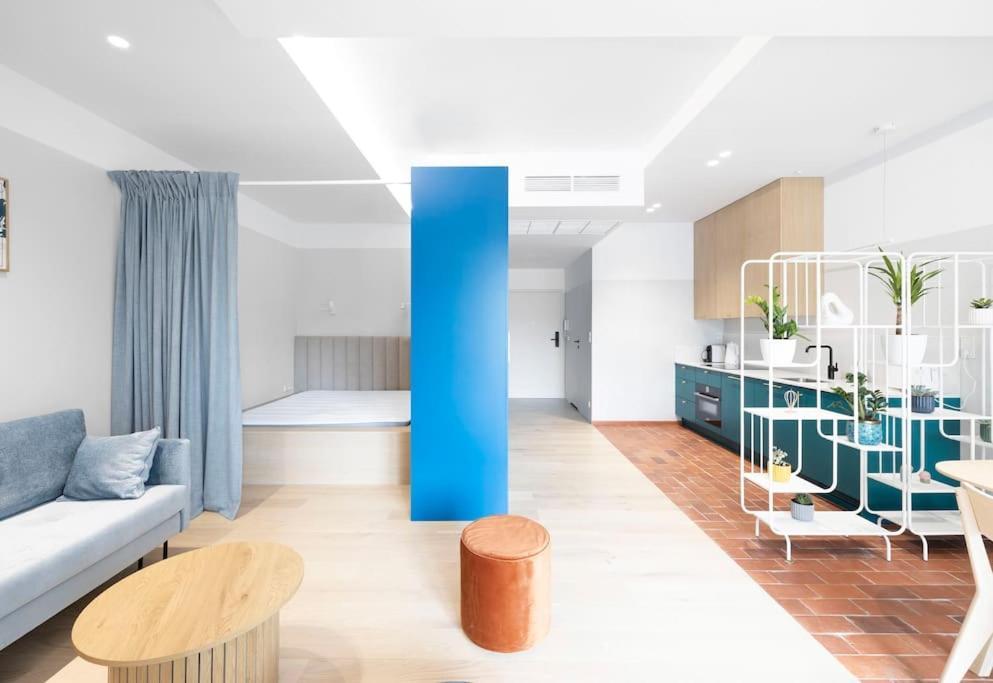 Apartament Blue City - Hanza Tower 슈체친 외부 사진