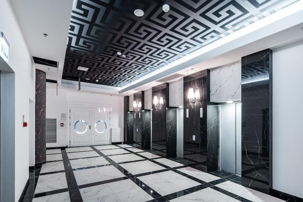 Apartament Blue City - Hanza Tower 슈체친 외부 사진