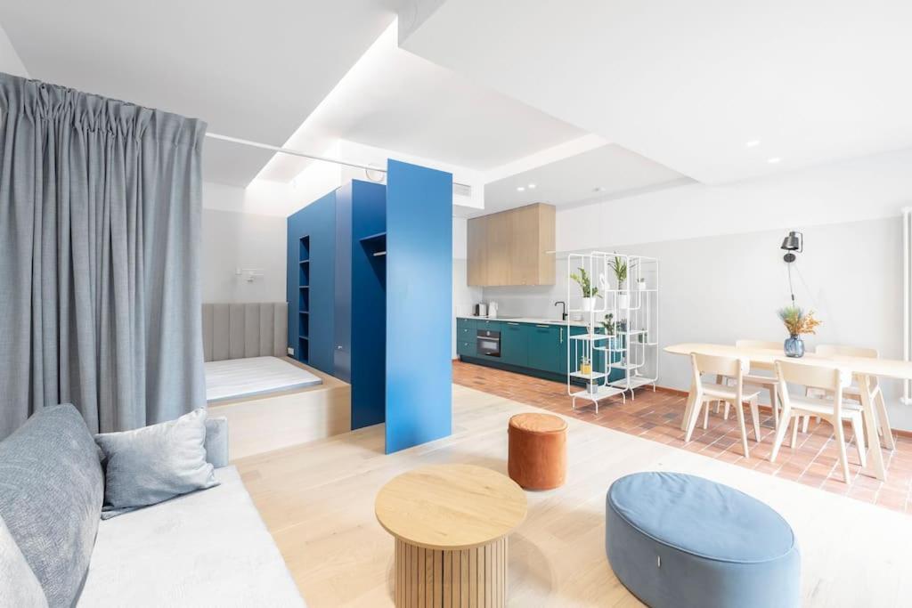 Apartament Blue City - Hanza Tower 슈체친 외부 사진