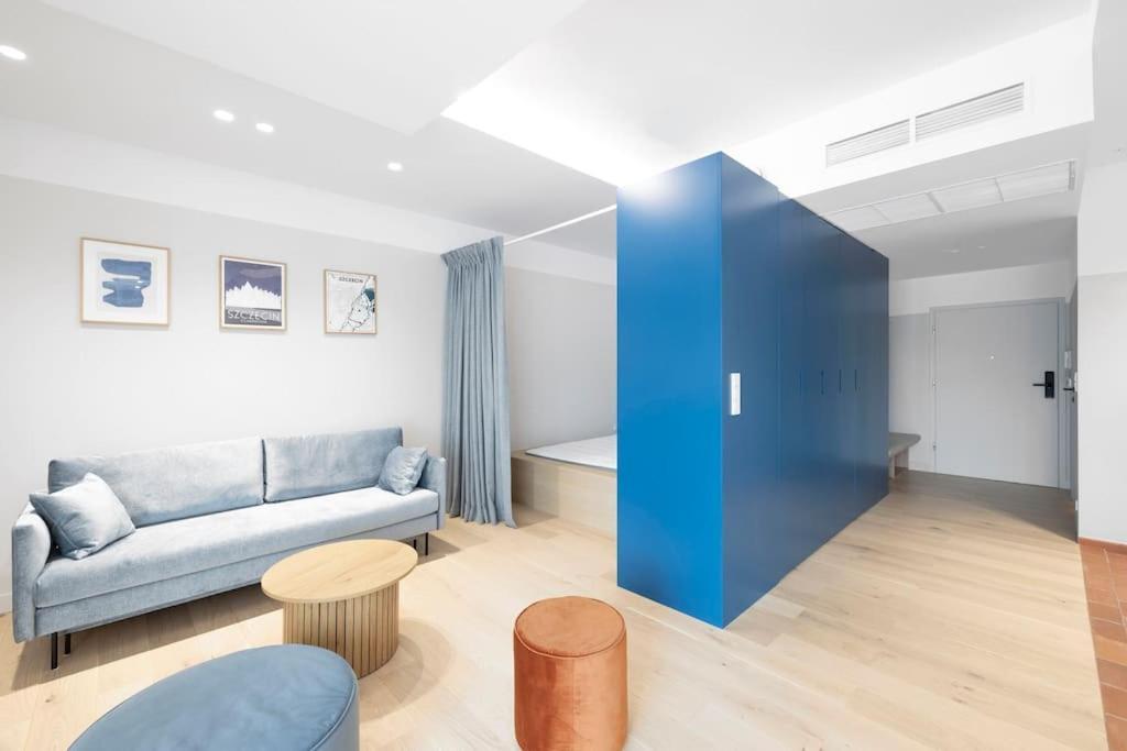 Apartament Blue City - Hanza Tower 슈체친 외부 사진